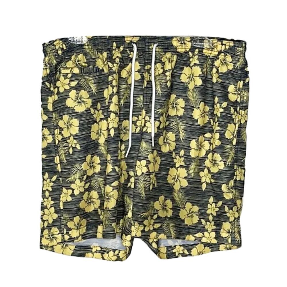 ❤️ TRUNKS Hawaiian swim trunks Size L